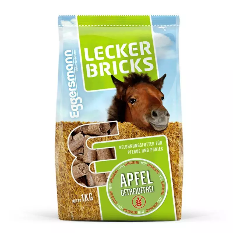 Eggersmann Lecker Bricks Apfel getreidefrei 1kg