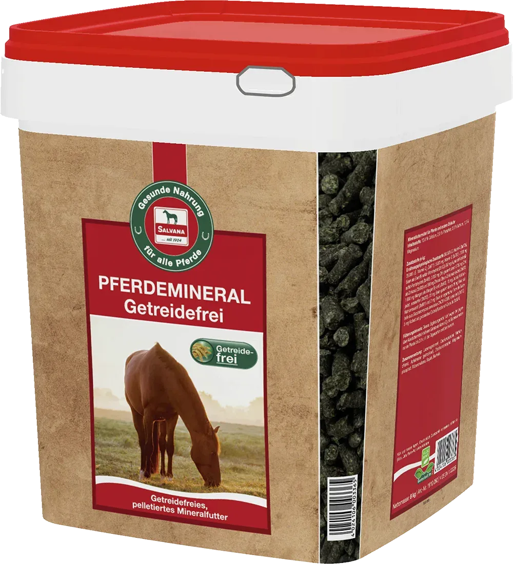 Salvana Pferdemineral Getreidefrei 8 kg MHD 11/25