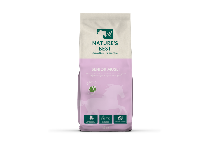 Nature’s Best Senior Müsli 15 kg