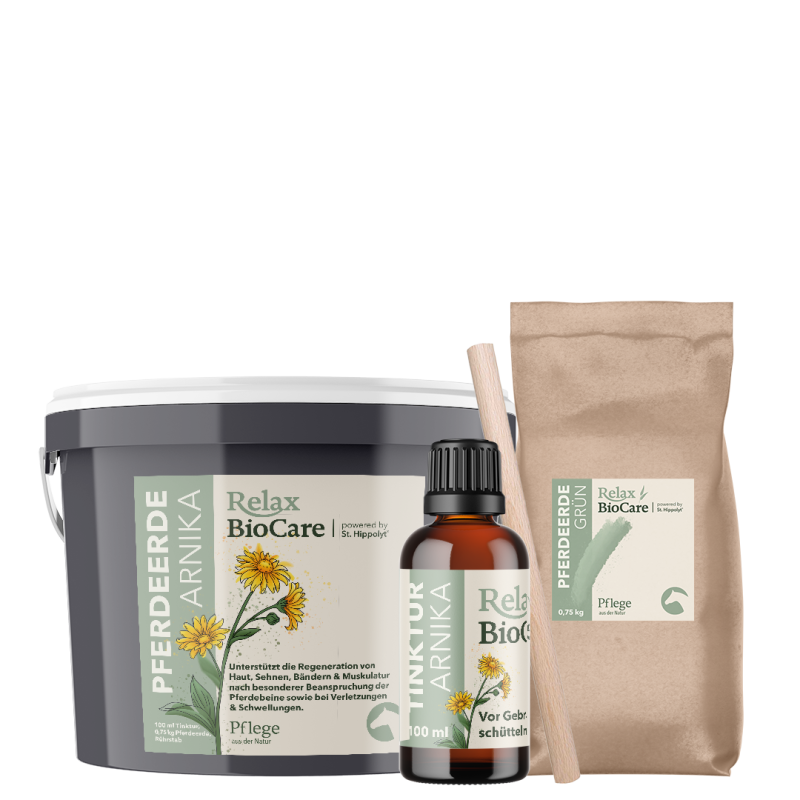 Relax Biocare Pferdeerde Arnika Nachkauftinktur 100ml