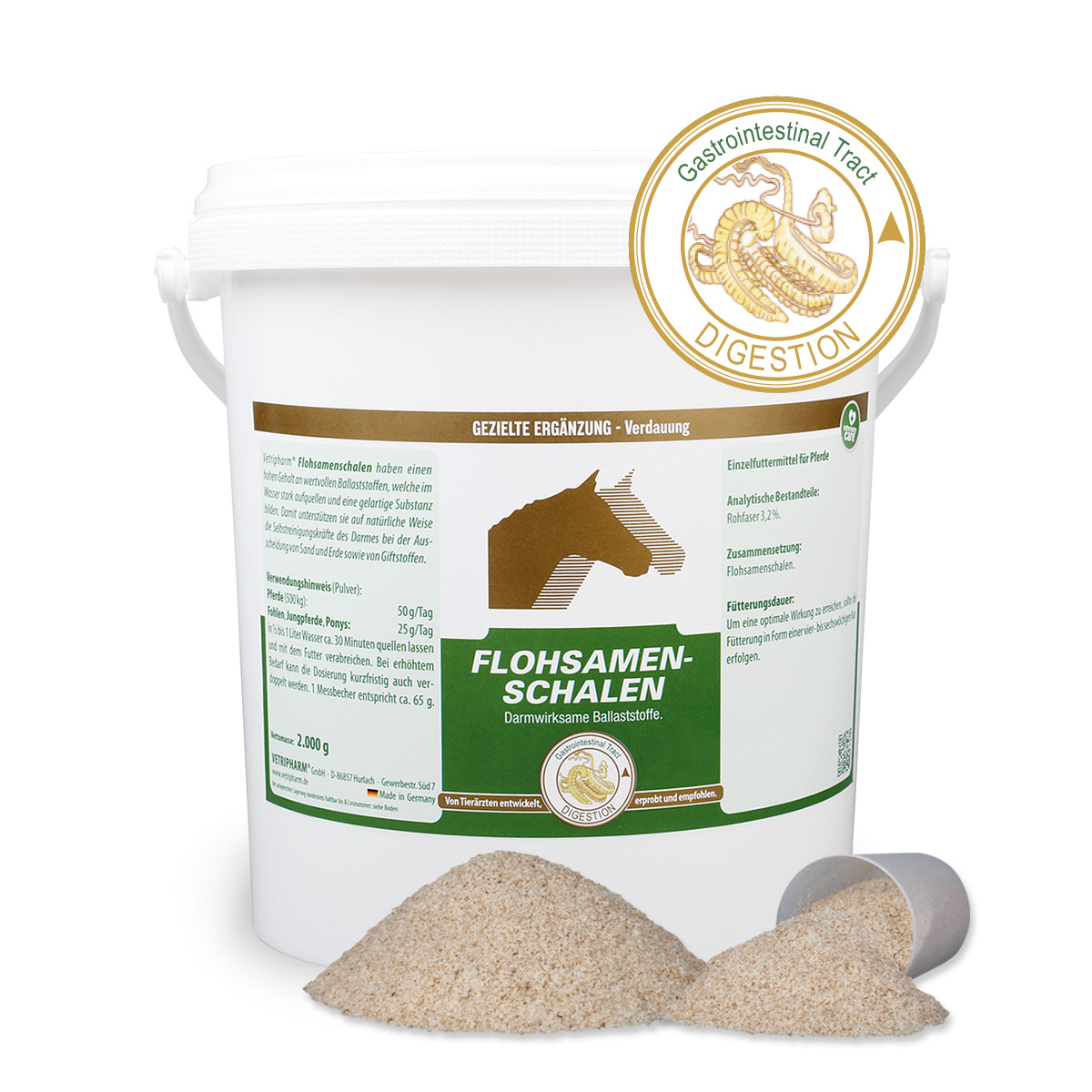 Vetripharm Flohsamenschalen 2kg