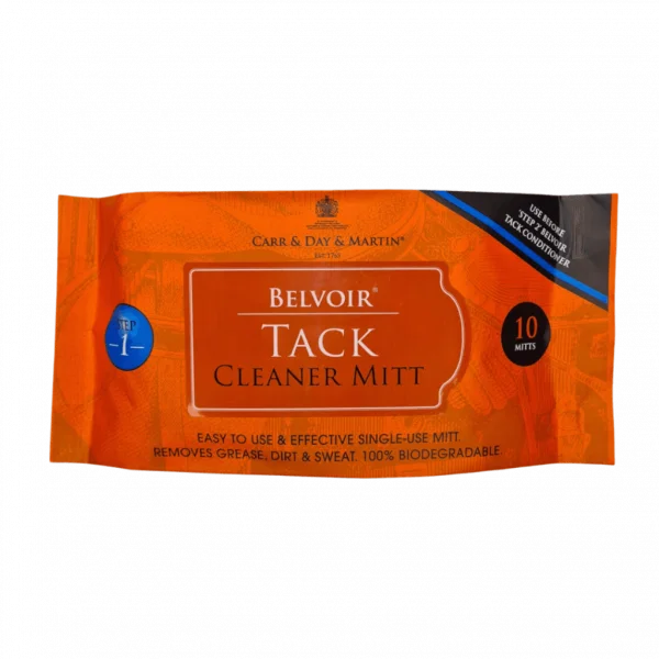 Carr & Day & Martin Lederreinigungshandschuhe Belvoir Tack Cleaner Mitt